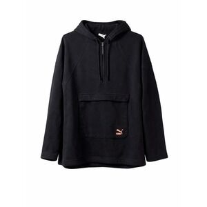 Puma Evo‎ Hoodie Black Kangaroo Pocket Zip Detail Size Medium